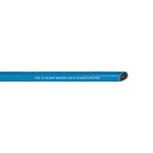 MANGUERA C14 AGUA CALIENTE EPDM AZUL 20 BAR 140ºC