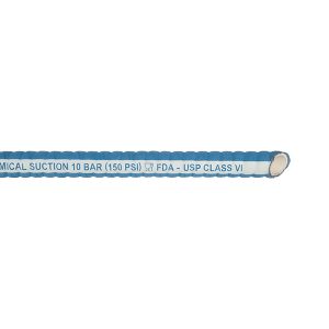MANGUERA S99 ASP. ALIM. QUÍM. 99º UPE 10 BAR PHARMA FDA ONDULADA