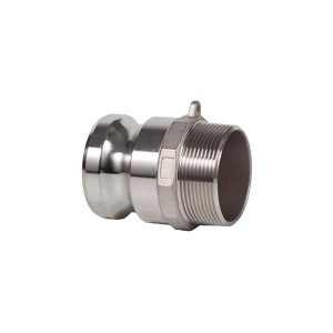 CAMLOCK TIPO F ADAPTADOR MACHO ROSCA MACHO