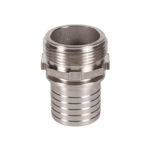 DIN 2817 ESPIGA DENTADA ROSCA MACHO BSP INOXIDABLE