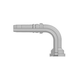 KF90P INTERLOCK BRIDA A 90 6000 PSI (PIEZA UNICA) CODO LARGO