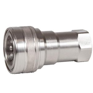 ENCHUFE HEMBRA PAVX ISO-A 7241-1 ACERO INOXIDABLE ROSCA BSP