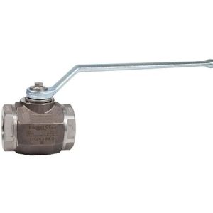 VALVULA GB1 2 VIAS PASO TOTAL INOX ROSCA BSP OPCION PARA ACTUADOR