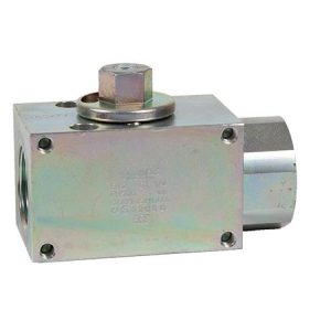 VALVULA GV2 DIN/ISO 228 ACERO CARBONO ROSCA BSP/SAE ESPECIAL MARTILLO HIDRAULICO