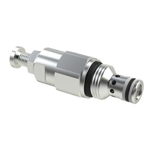 VALVULA DE CONTROL DE FLUIDO REGULABLE COMPENSADA SAE8